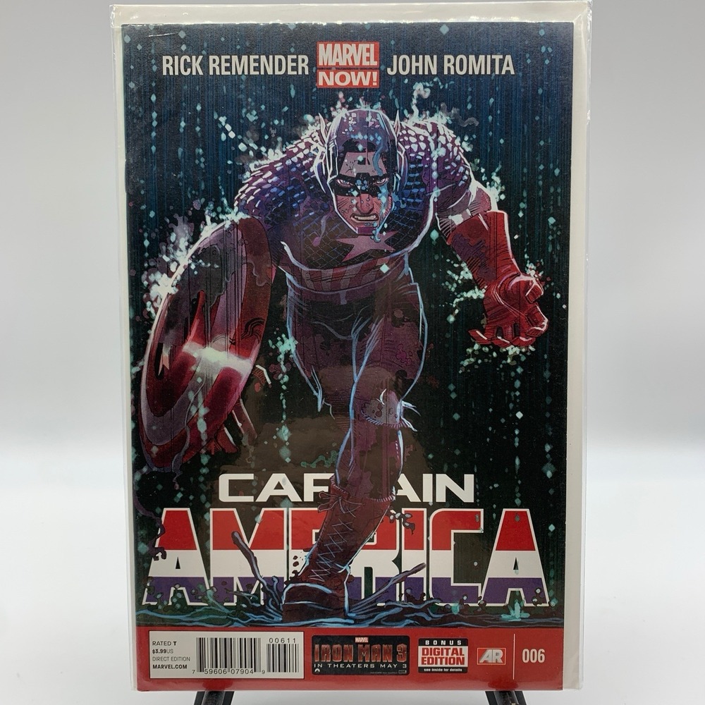Captain America‎ #6 Marvel Comic 2013 Bagged And Boarded